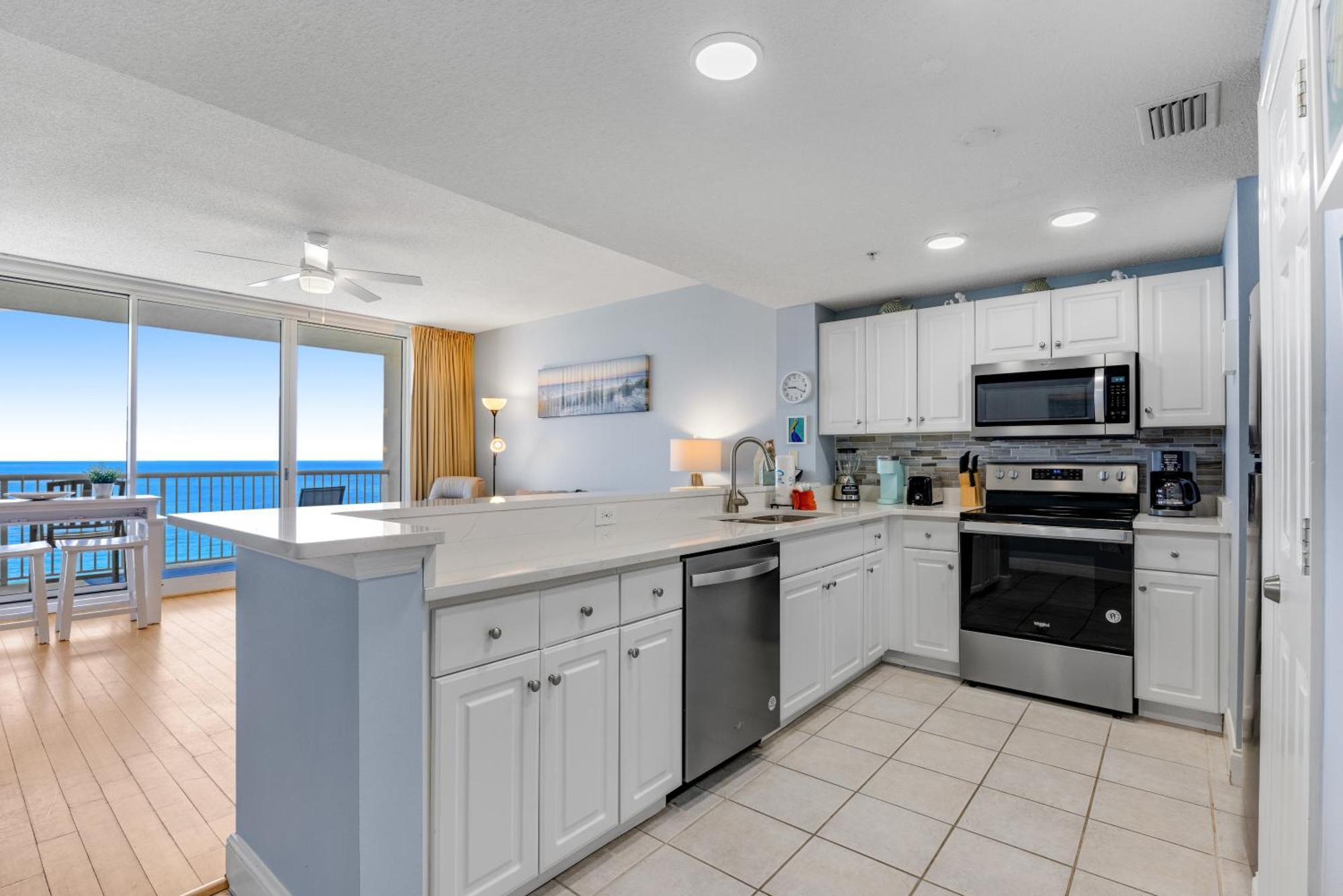 Parking Fee Included-Majestic 1-1606! Gulf Front 1Bedroom, Pool,Hot Tubs,Tennis Panama City Beach Eksteriør bilde