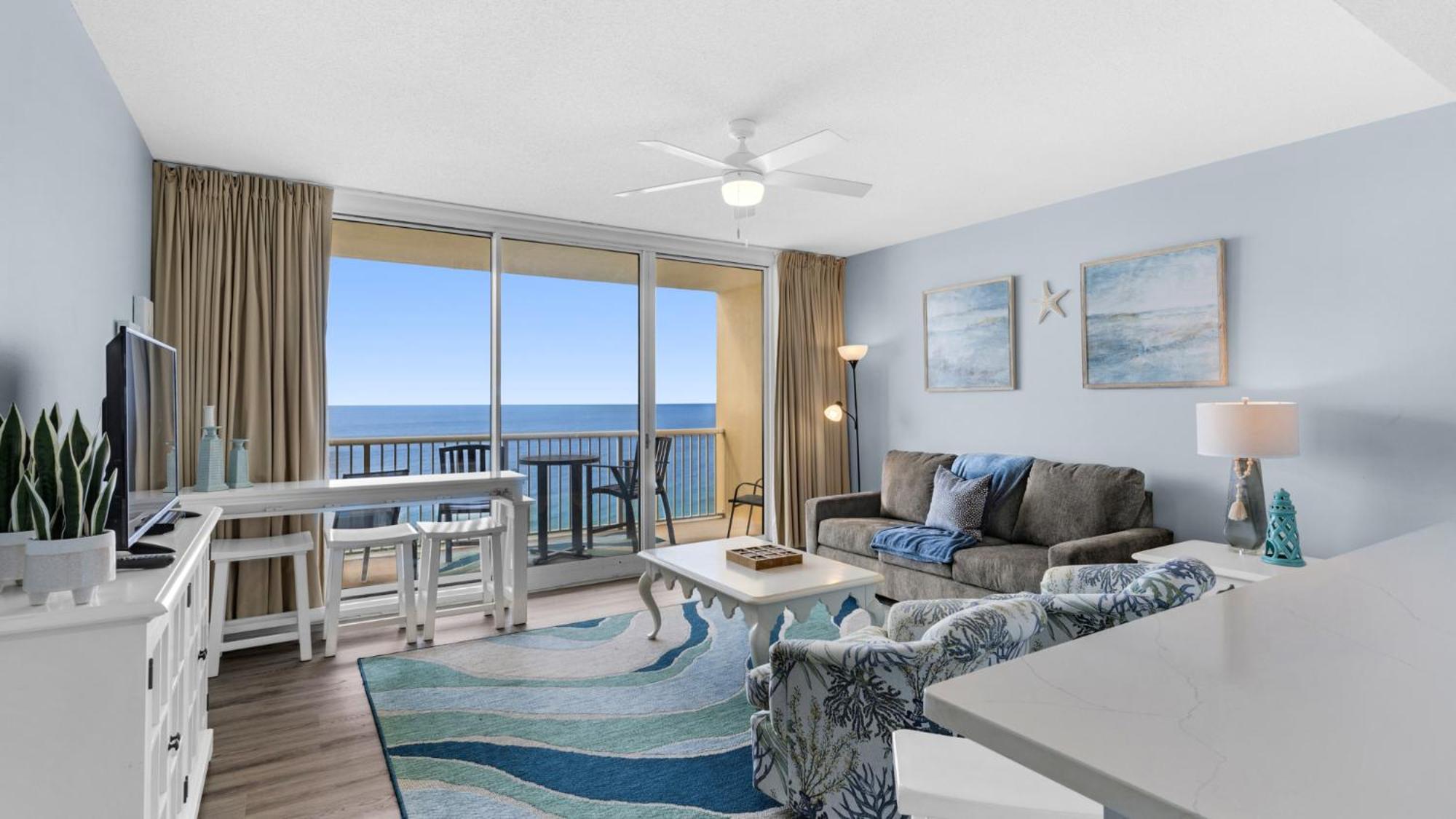 Parking Fee Included-Majestic 1-1606! Gulf Front 1Bedroom, Pool,Hot Tubs,Tennis Panama City Beach Eksteriør bilde