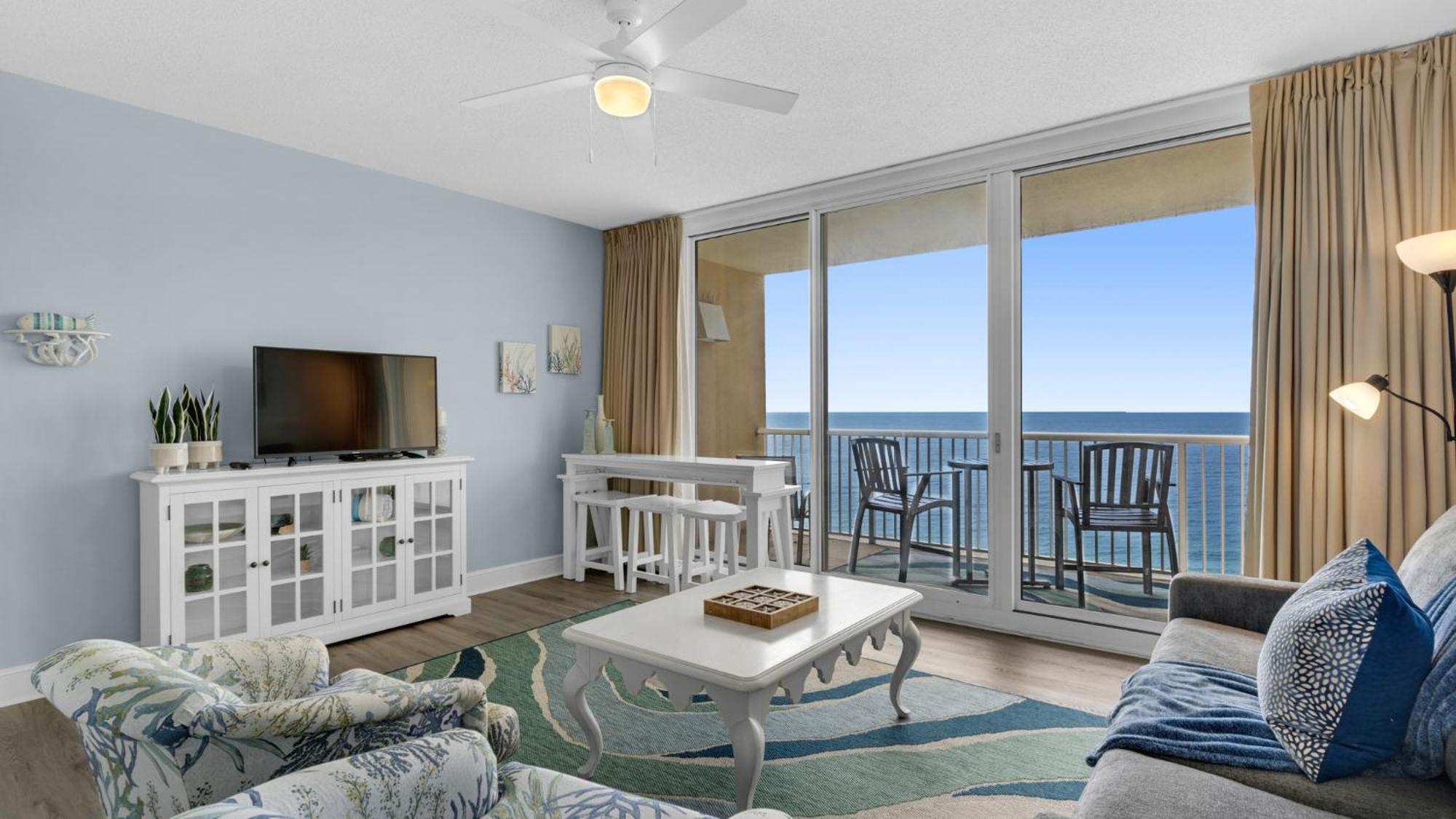Parking Fee Included-Majestic 1-1606! Gulf Front 1Bedroom, Pool,Hot Tubs,Tennis Panama City Beach Eksteriør bilde